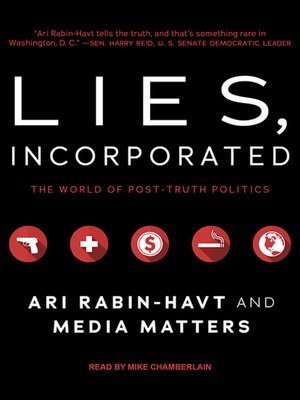 cover image of Lies, Incorporated